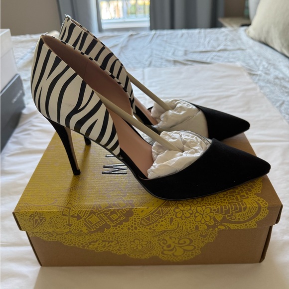 NIB Mix No. 6 Elegant Zebra Women's Heels sz 8.5 - Picture 8 of 10